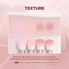Lilybyred Luv Beam Blur Cheek hydrating formula with Icelandic water and rosehip oil.