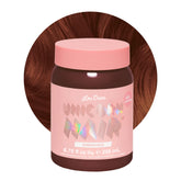 Lime Crime Unicorn Hair Dye Butterscotch packaging highlights vegan formula and damage-free color.