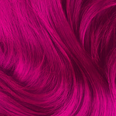 Lime Crime Unicorn Hair Dye Chocolate Cherry before-after burgundy transformation