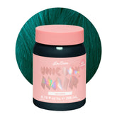 Lime Crime Unicorn Hair Dye Sea Witch bottle shows vibrant teal color option and vegan formula
