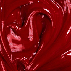 Lime Crime Unicorn Hair Dye Valentine Crimson Red swatch on hair reveals vivid, lasting color.