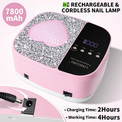 LimeGirl UV LED nail lamp kit 360° coverage with 36 LEDs
