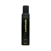 Lina Zapata LZ Laminado bottle shows formaldehyde-free formula for salon-ready shine.