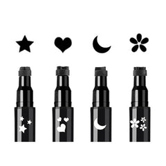 Linble sello facial estrella: detalle limpio para realzar ojos y rostro