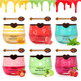 Lingyun Bee Lip Balm jar with honey pot design offers nourishing lip care