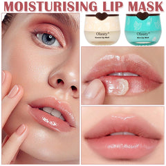 Lingyun lip mask applied before bed for overnight hydration