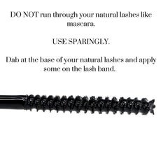 LINX lash glue water-resistant formula offers reliable wear through light moisture.