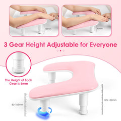 LIONVISON arm rest with thick non-slip pad keeps steady on any surface.