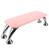 Lionvison nail arm rest with soft sponge leather for comfortable manicure sessions.