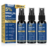 Lipend 5% Minoxidil spray bottle for daily hair growth support.