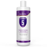 Lipogaine Big 5 shampoo bottle shows premium formula for healthier hair.