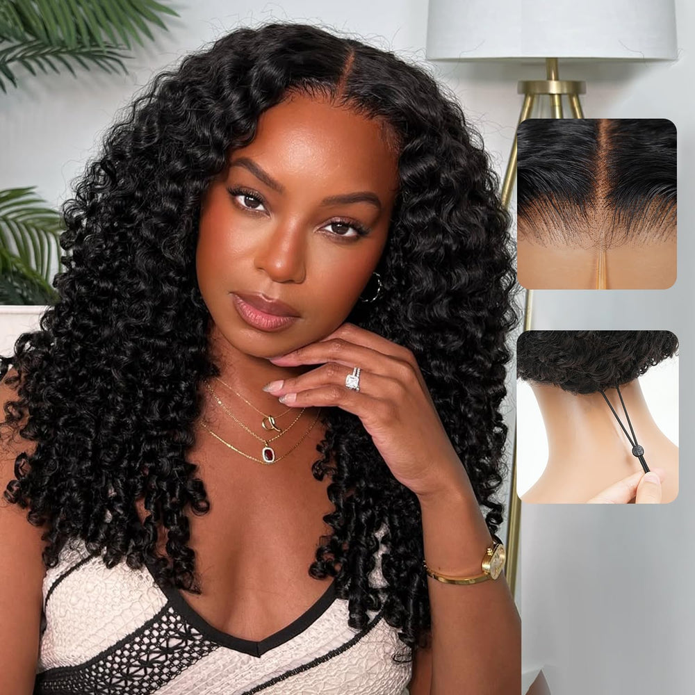 Liqusee Burmese curly wig 20in shows natural texture for day-to-day style