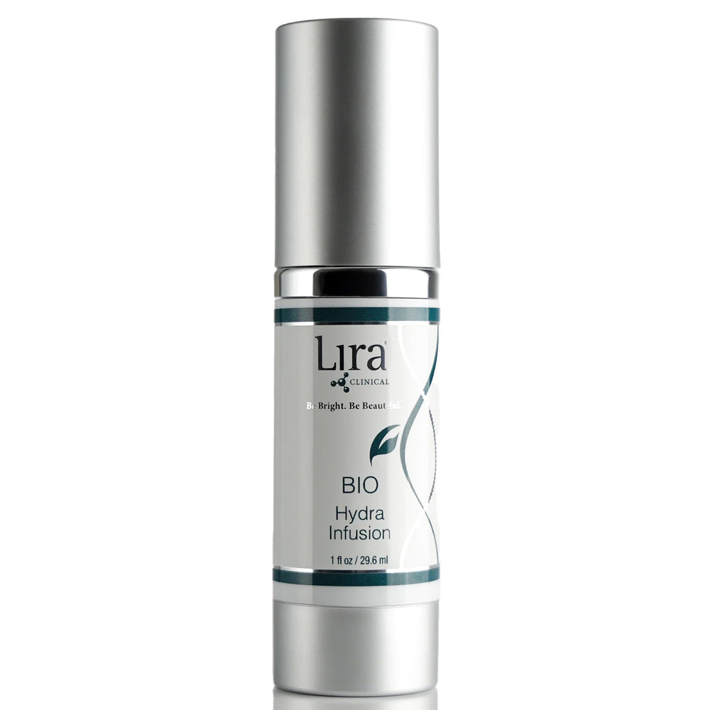 Lira Clinical BIO Hydra Infusion bottle with pour cap for easy daily hydration