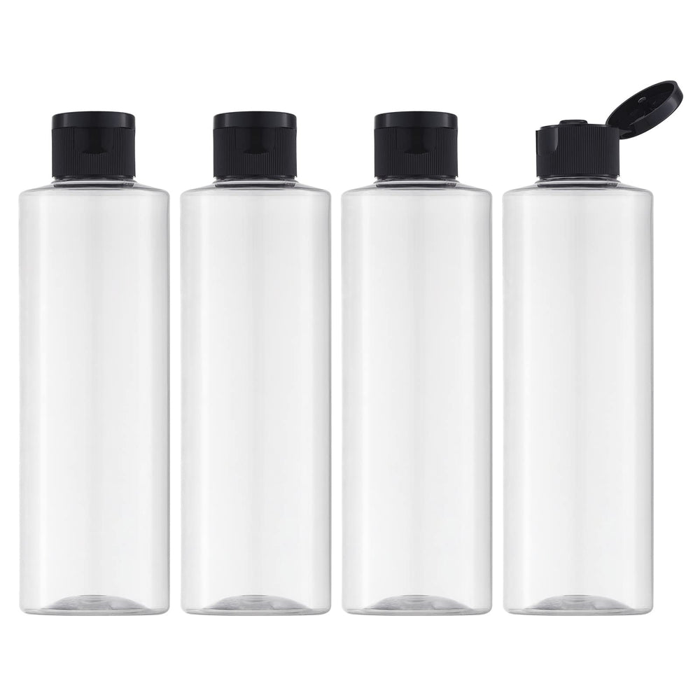 LISAPACK travel bottles with flip cap offer spill-free storage for lotions and toners