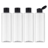 LISAPACK travel bottles with flip cap offer spill-free storage for lotions and toners