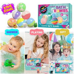 Lisotera bath bombs colorful bubbles create a playful bath experience.