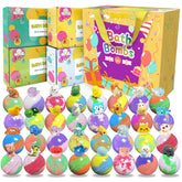 Lisotera bath bomb surprise inside showing hidden toy inside a fizzing ball for exciting bath time