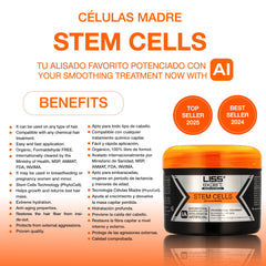 Liss Expert Stem Cells Smoothing Treatment twin-pack packaging designed for long hair routines
