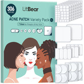 LitBear large pimple patches 8mm provide discreet spot protection for small blemishes
