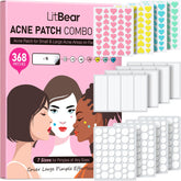 LitBear patches 8mm round for targeted spot coverage and quick absorption.