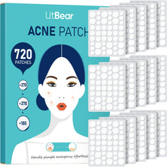 LitBear pimple patch bulk 720-count for ongoing blemish management.