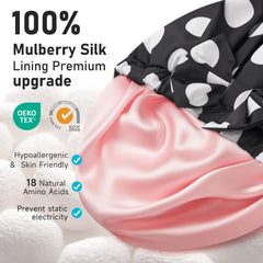 LitBear waterproof outer layer demonstrates durable moisture barrier keeping hair dry during showers.