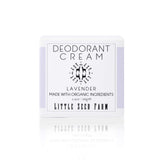 Little Seed Farm Lavender Deodorant Cream jar offers all-day subtle freshness from natural ingredients.