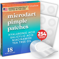 LivaClean 18ct Microdart Patches Pack for targeted blemish care