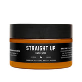 Live Bearded beard butter 3oz tub shows creamy texture for daily hydration.