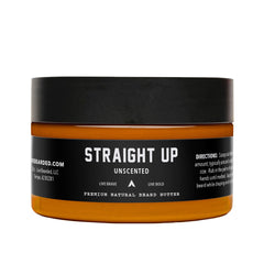 Live Bearded beard butter 3oz tub shows creamy texture for daily hydration.
