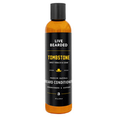 Live Bearded 8oz bottle ready for daily beard conditioning and care