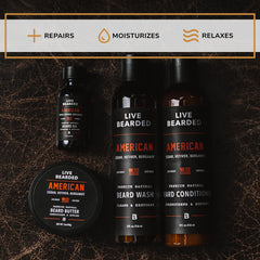 Live Bearded butter tub locks in moisture for a softer beard