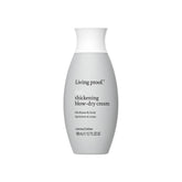 Living Proof Full Thickening Blow-Dry Cream bottle ready for lightweight volume prep.