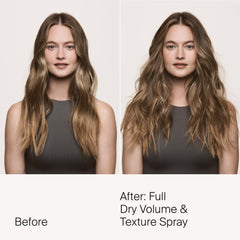 Living Proof Full Dry Volume Spray lightly absorbs oil to refresh between washes