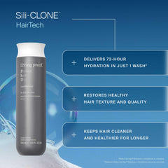 Living Proof Perfect Hair Day Conditioner in hands—soft, manageable hair after use.