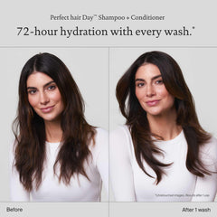 Living Proof Perfect Hair Day Shampoo bottle with pump for easy daily use.
