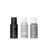 Living Proof travel-size dry stylers bundle boosts volume for on-the-go styling.