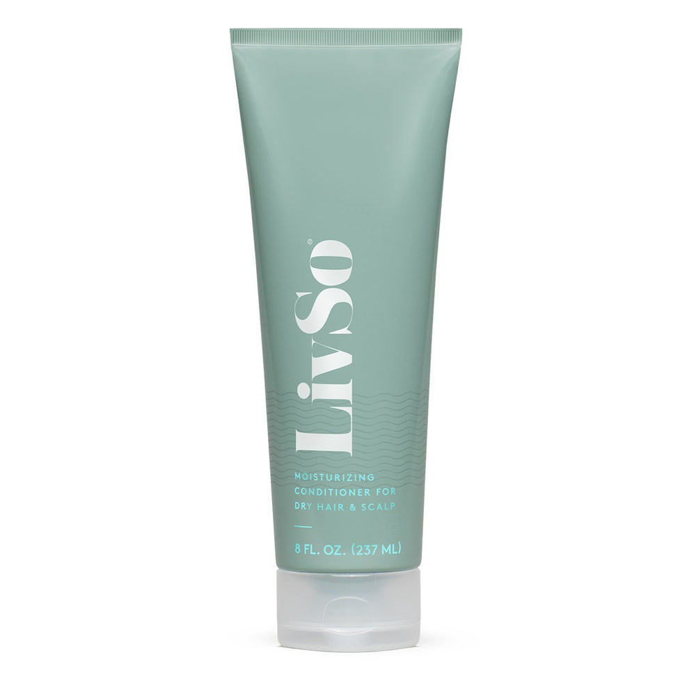 LivSo Moisturizing Scalp Conditioner bottle - lightweight hydration for smooth detangling.