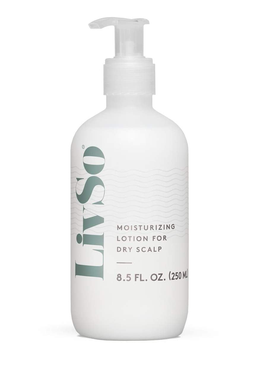 LivSo Moisturizing Scalp Lotion bottle front view showing fresh hydration