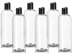 ljdeals squeezable bottle with disc-top cap for smooth lotion dispensing