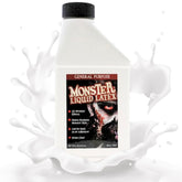 LLF Monster Liquid Latex dries clear for seamless zombie-skin creations.