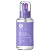 LLUSETA biotin hair growth serum bottle pour for fuller-looking hair