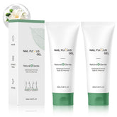 Lmoy Nail Repair Gel bottle shows hydrating formula and protective film effect.