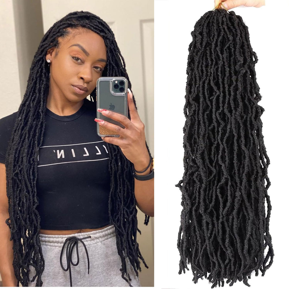 LMZIM soft locs 26in closeup—fluffy texture for seamless blend.