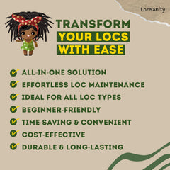 Locsanity dreadlock tool kit small-locs in-use example for crisp parts.