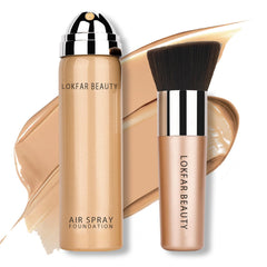 LOKFAR AirBrush Foundation Spray mist delivers smooth, airbrushed coverage for radiant skin.