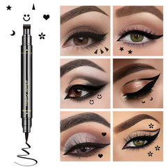LOKFAR moon stamp creates a bold evening eye with easy application.