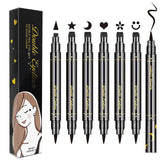 LOKFAR double-sided eyeliner stamp triangle for precise winged looks and DIY creativity.