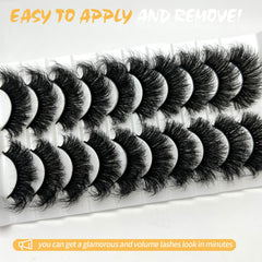 loladook mink lashes 3d multilayered for voluminous dimension