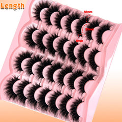 loladook 3D/5D multi-layer volume lashes for multidimensional look